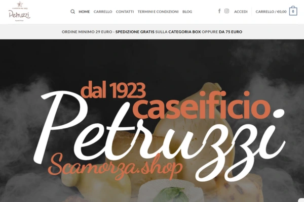 Scamorza Shop - E-commerce Alimentare