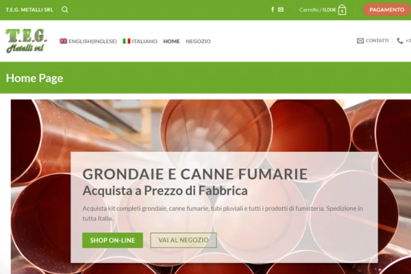 TEG Metalli - Azienda Manifatturiera